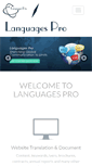 Mobile Screenshot of languagespro.com